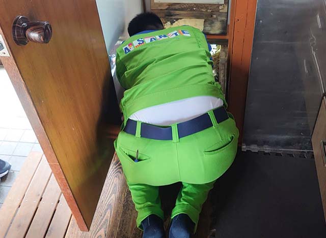 アサンテの無料見積もりの様子