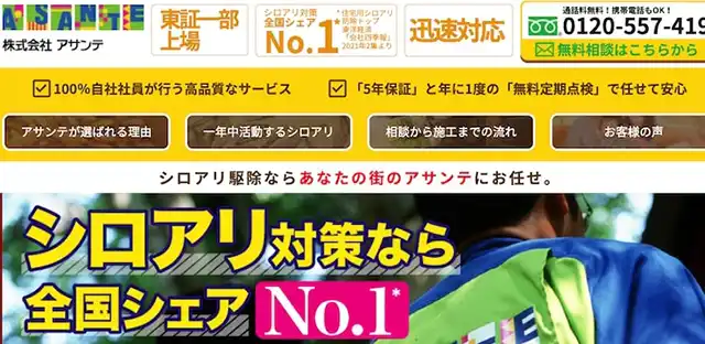 ランキング2位アサンテ